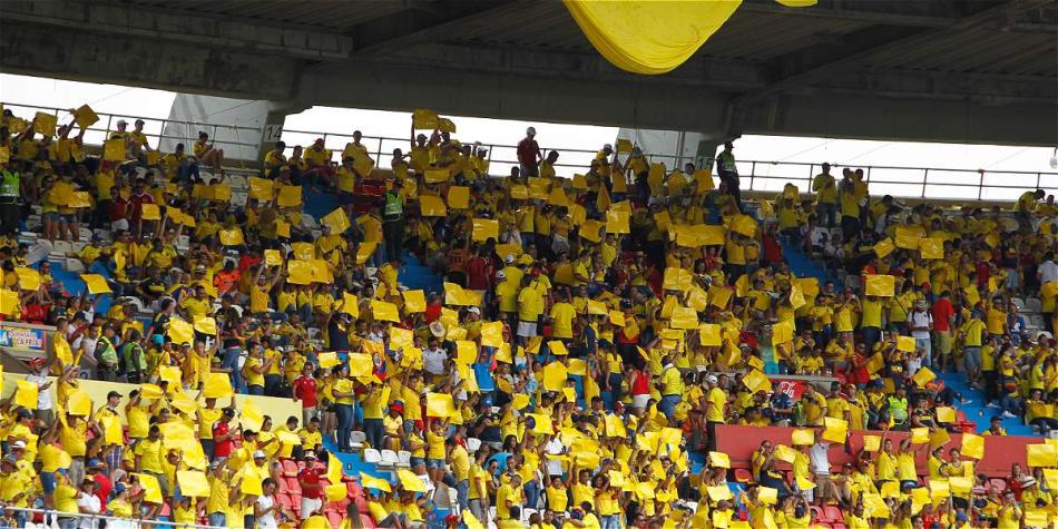 Los hinchas de la Selección Colombia seguramente acompañarán en el partido contra Paraguay.