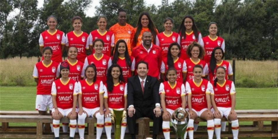 Santa Fe jugó su primera Copa Libertadores femenina.