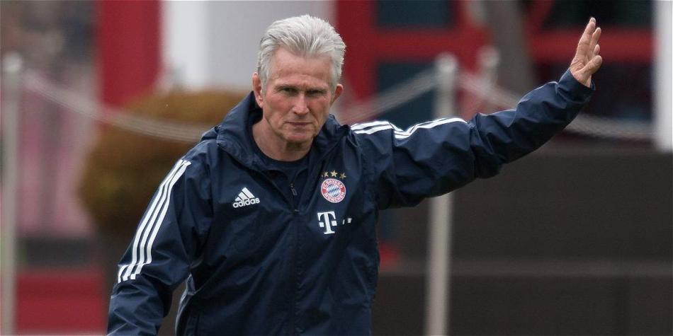 Heynckes, entrenador del Bayern Múnich.