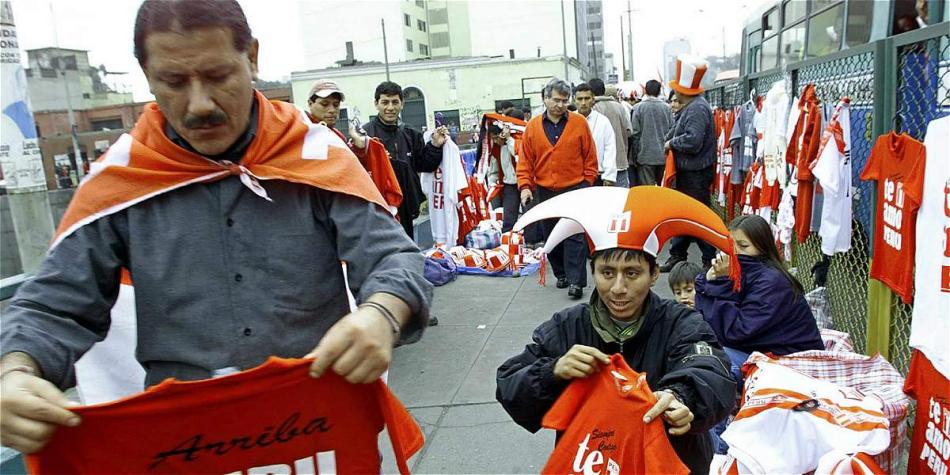 La afición 'inca' sueña con volver a ver a su selección en un Mundial, al que no va desde 1982.