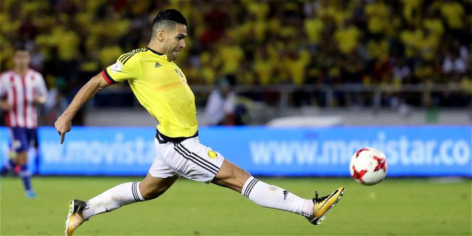 El colombiano marcó su segundo gol en esta Eliminatoria.