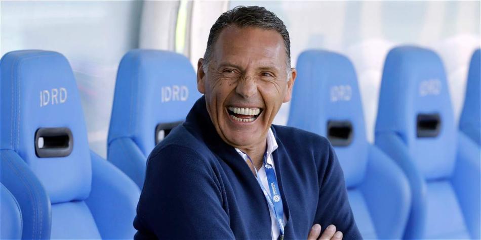 Miguel Ángel Russo, entrenador de Millonarios.