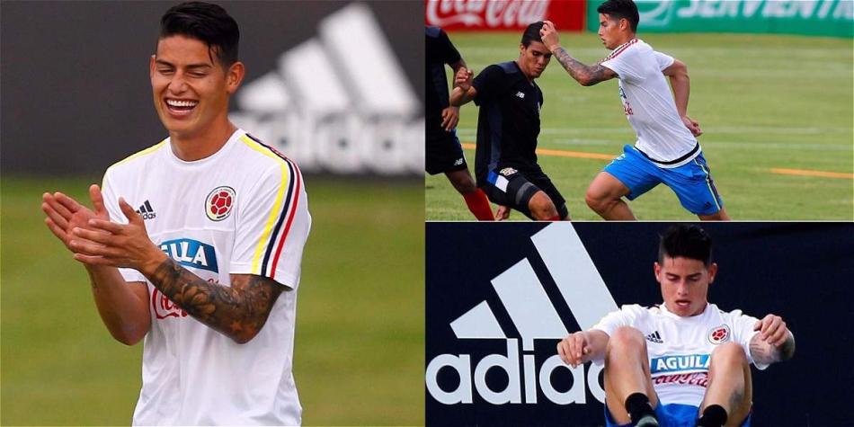 Se integró bien, como siempre, a la Selección.