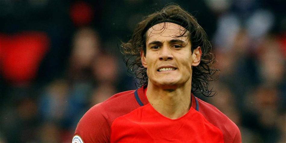 Edinson Cavani, jugador del PSG.