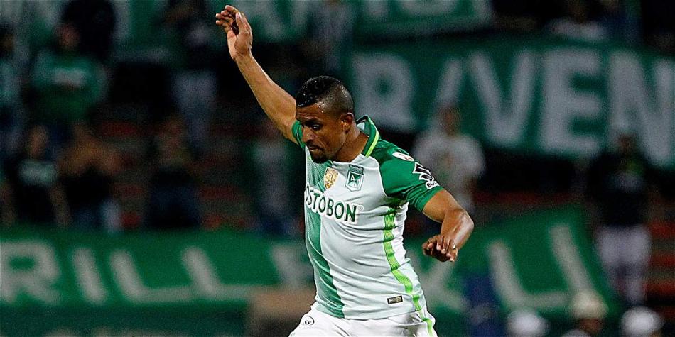 Farid Díaz, jugador de Atlético Nacional.