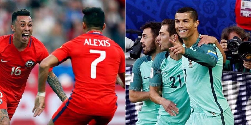 Chile busca obtener su primera victoria frente a Portugal, acumula un empate y dos derrotas en el historial entre sí.