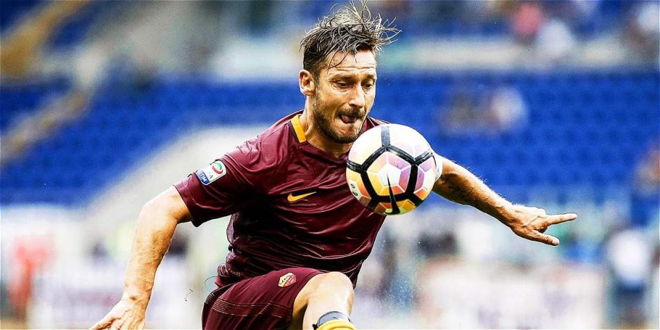 Francesco Totti, jugador de la Roma.