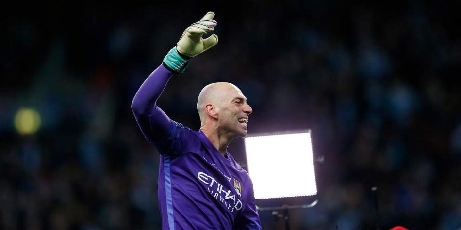 Caballero llegó a la Premier League desde el verano de 2014.