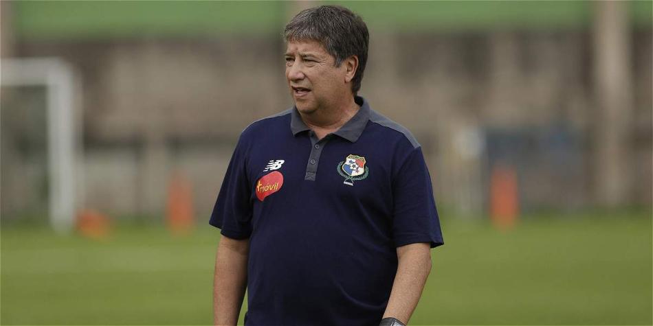 Hernán Darío Gómez, DT de Panamá.