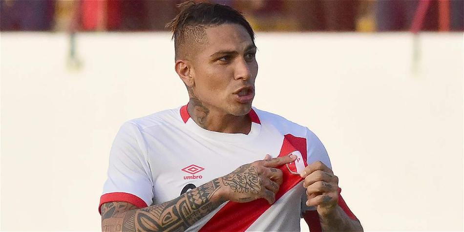 Paolo Guerrero, atacante de Perú.