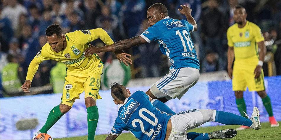 Nacional rebirá a Millonarios en la vuelta de la semifinal.