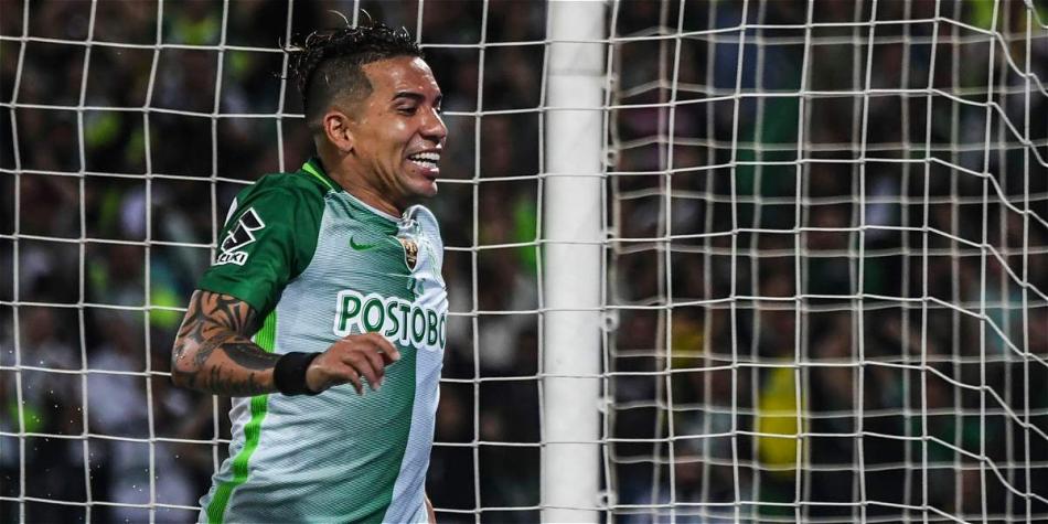 Dayro Moreno, jugador de Nacional.