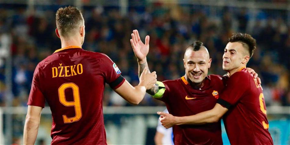 Nainggolan sigue siendo una de las figuras del conjunto romano.