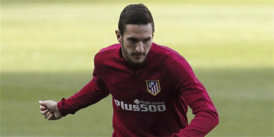 Koke, volante del Atlético de Madrid.