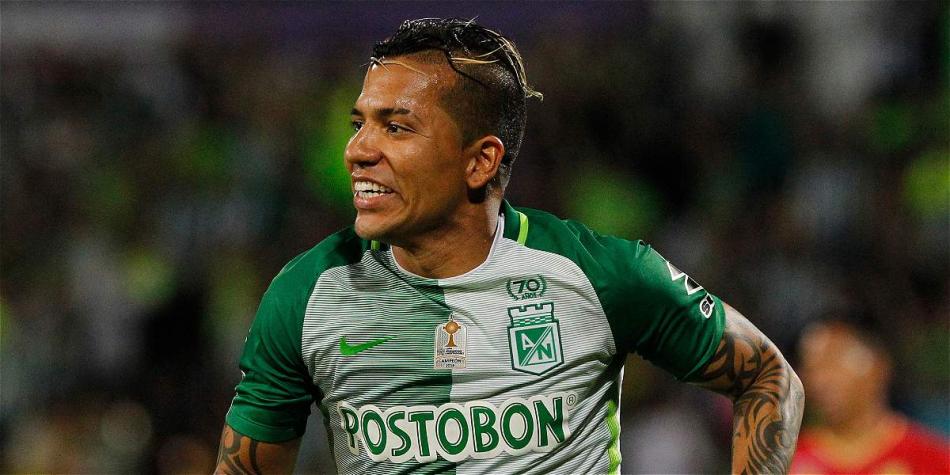 El atacante tolimense tiene cinco goles en la historia de la Copa Libertadores, todos con el Once Caldas.