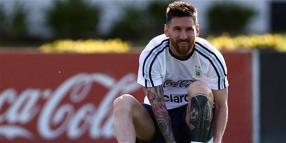 Messi vuelve a ser el centro de atención en Argentina.