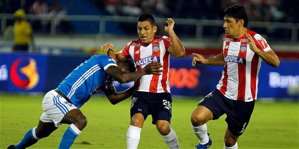 Junior y Millonarios se enfrentaron en duelo aplazado de la Liga I-2017.