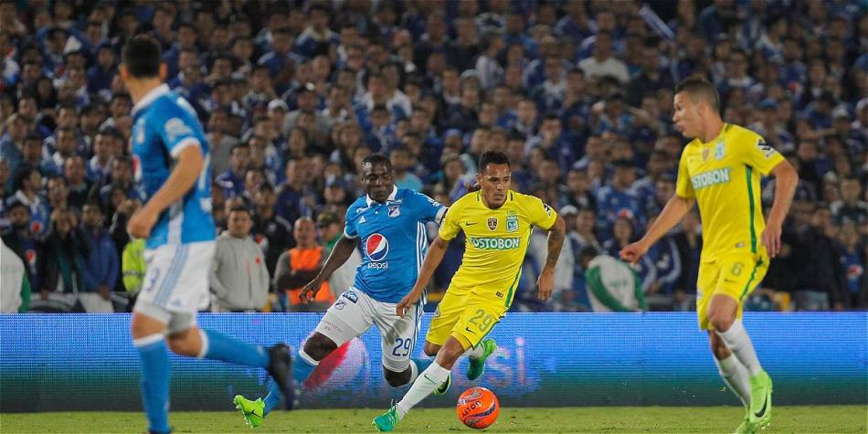 Millonarios y Nacional se enfrentaron en duelo de la fecha 12.