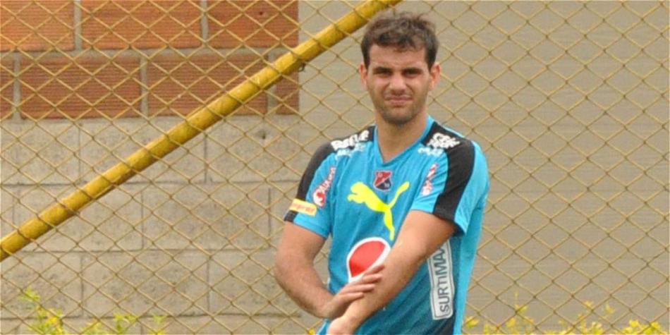 Valentín Viola, delantero del Medellín.