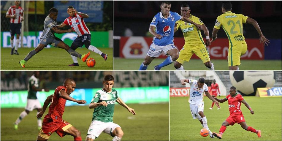 El fútbol colombiano tuvo un fin de semana con partidos de poco gol.