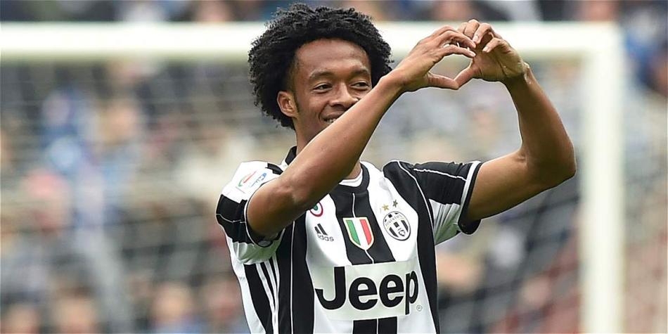 Cuadrado celebró un lindo tanto de cabeza para la victoria 1-0 de Juventus.