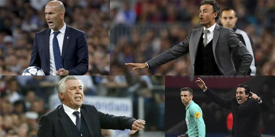 Entrenadores en Europa