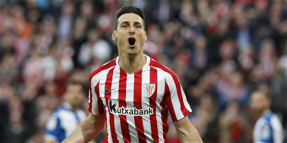 Aritz Aduriz, delantero del Athletic Club de Bilbao.