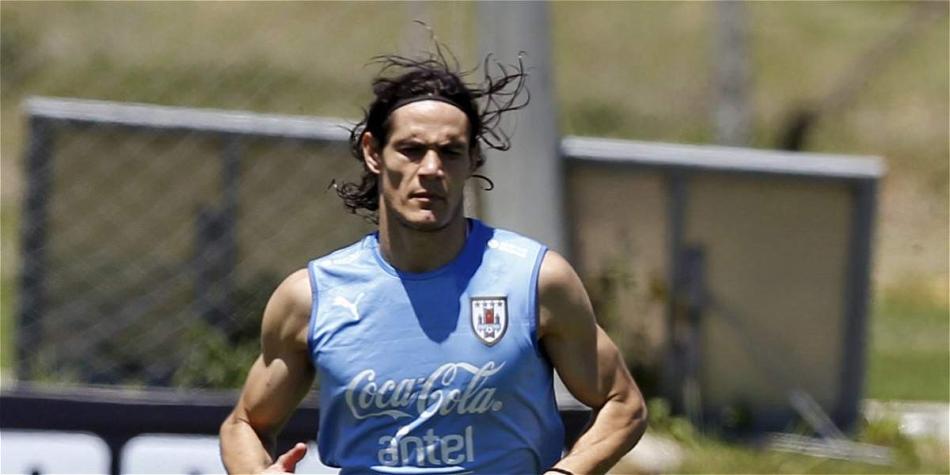 Édinson Cavani, delantero de la selección uruguaya y PSG.