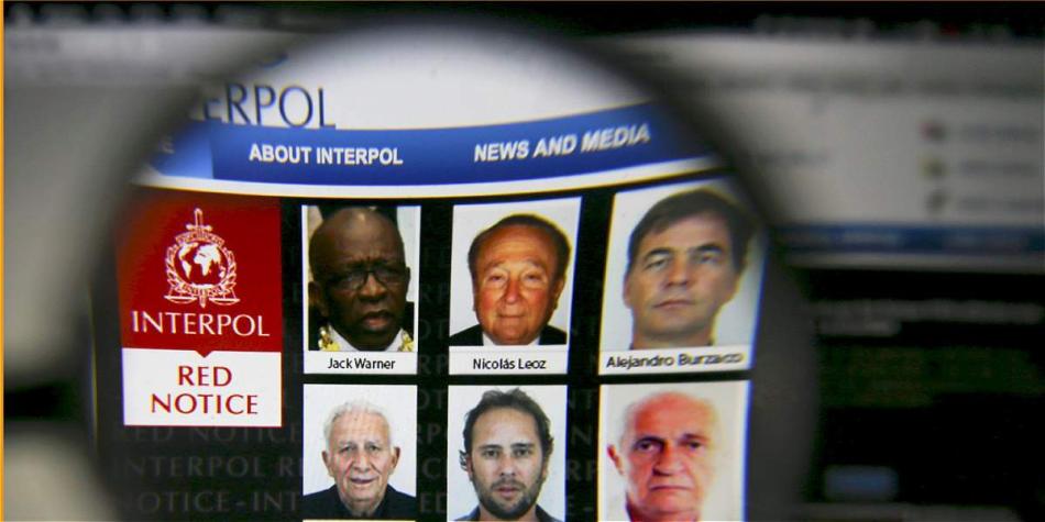 Nicolás Leoz, lista de interpol.