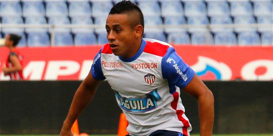 Vladimir Hernández, una de las cuotas de gol de Junior de Barranquilla.