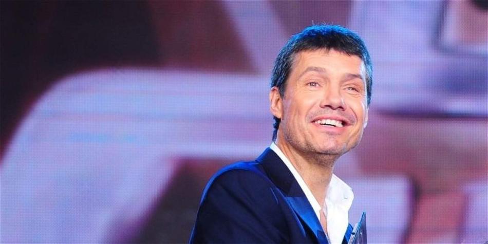 Marcelo Tinelli, presentador de la televisión argentina y dirigente de fútbol.