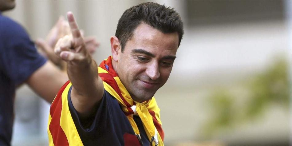 Xavi Hernández, despedida de Barcelona.