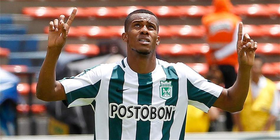 Jonathan Copete, delantero del Atlético Nacional.