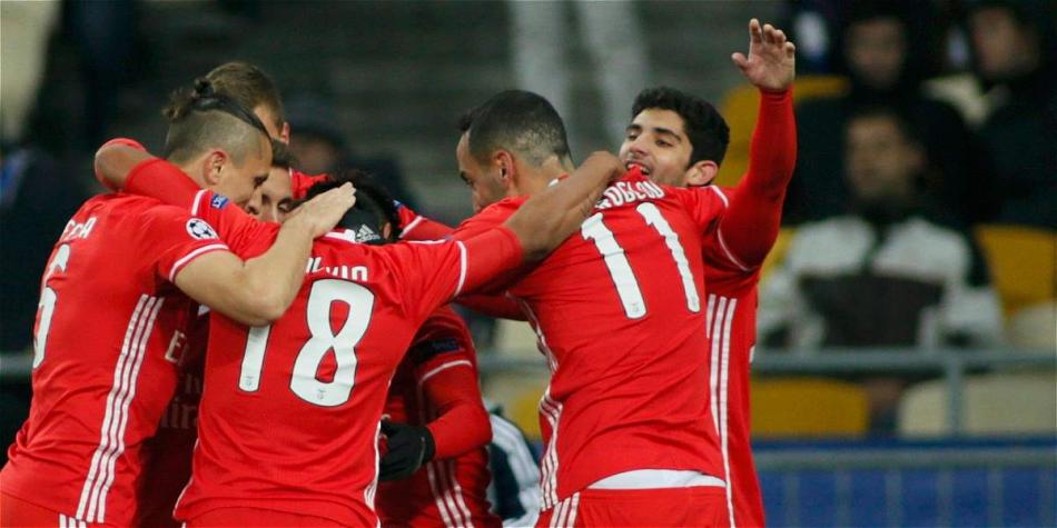 Benfica sumó de visitante en esta jornada de la Champions League.