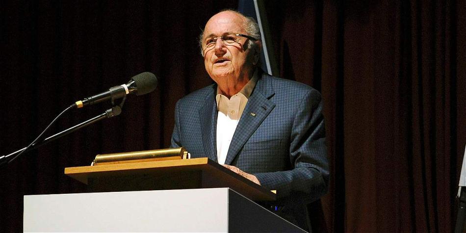 Joseph Blatter, cuestionado presidente de la Fifa.