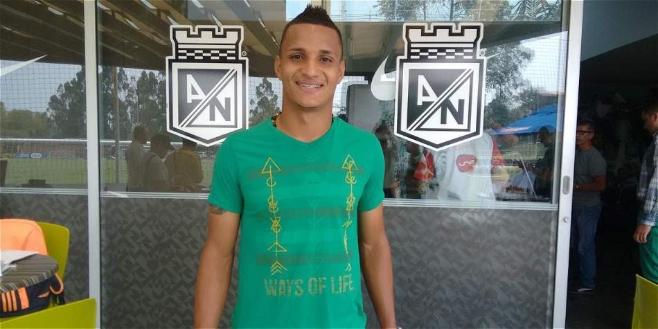 Bryan Rovira, jugador de Atlético Nacional.