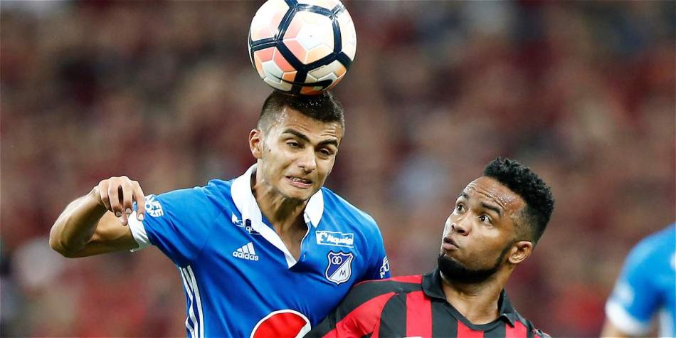 Jhon Duque fue uno de los jugadores más destacados del azul de Bogotá.