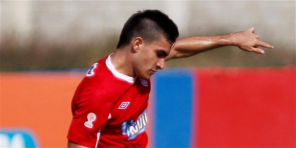Guillermo Celis, volante del Junior, de Barranquilla.