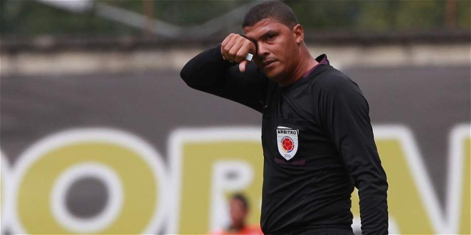 Juan Pontón pitó el partido entre Junior y Nacional, por la fecha 12 de la Liga que quedó 3-3.