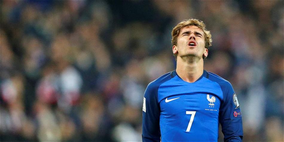 Antoine Griezmann aclaró que la lesión no es grave.