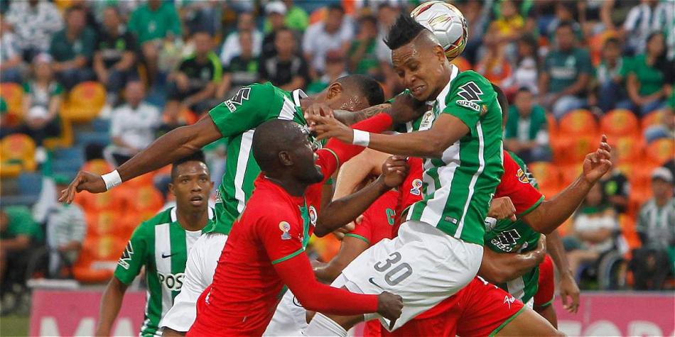 Acción del partido entre Nacional y Cortuluá.