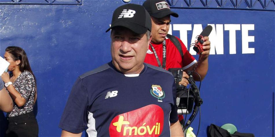Hernán Darío 'Bolillo' Gómez, entrenador de Panamá.