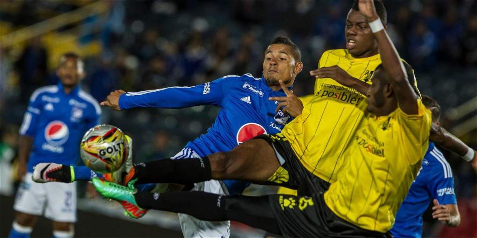 Ayron del Valle, delantero de Millonarios.