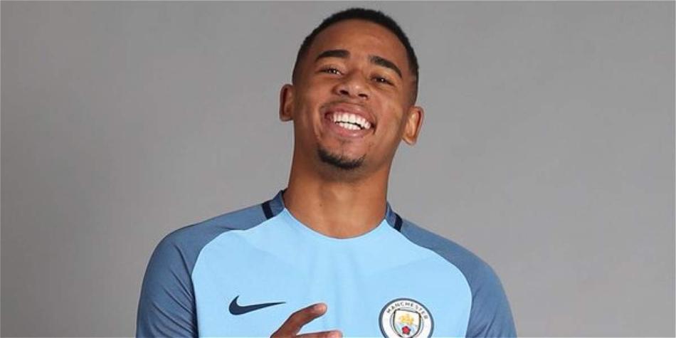 Gabriel Jesús, nuevo jugador del Manchester City.