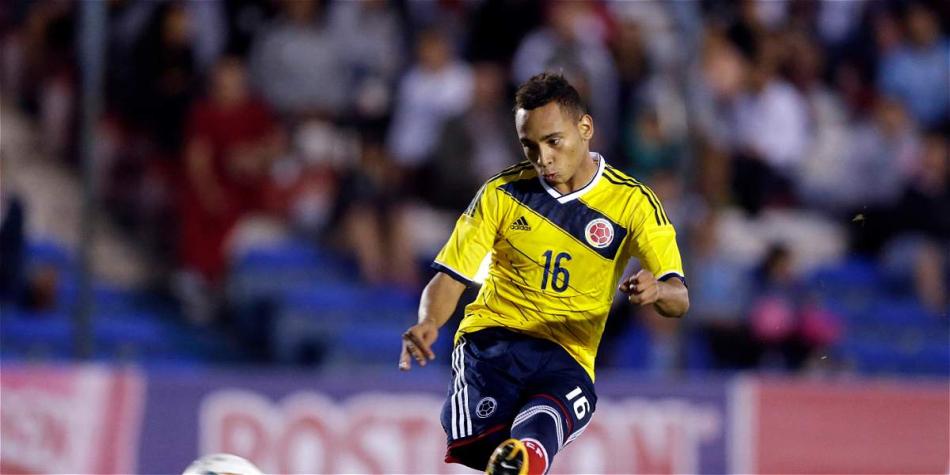 El volante colombiano Jarlan Barrera
