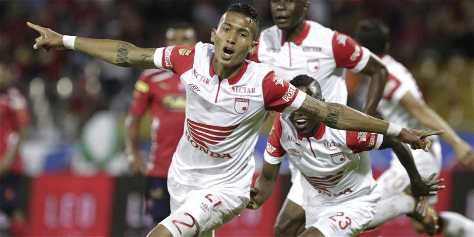 Francisco Meza, jugador de Independiente Santa Fe.