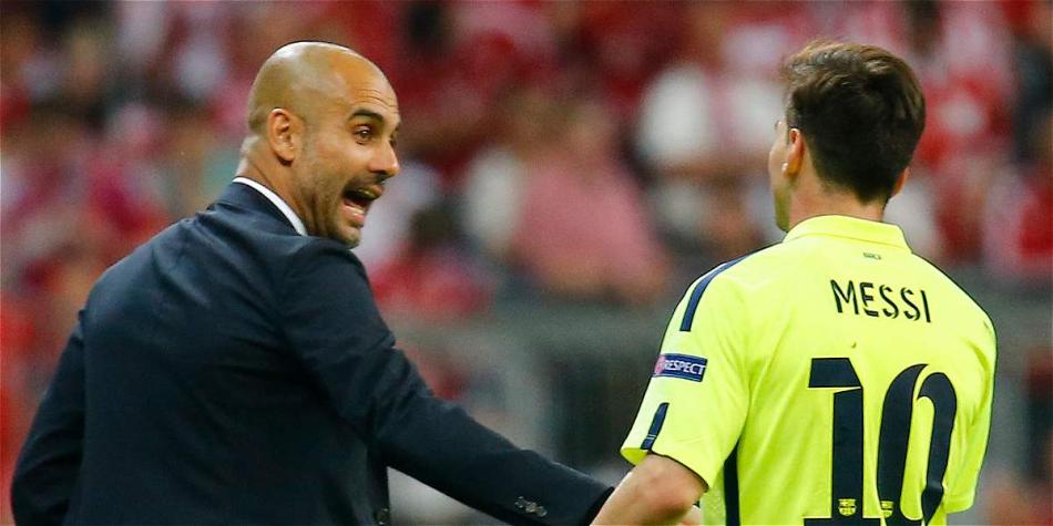 Messi y Guardiola