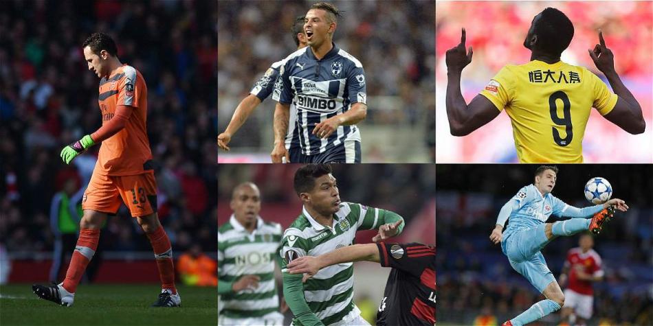 Algunos jugadores de la Selección Colombia con acción en el fin de semana.