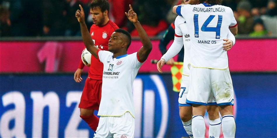 Jhon Córdoba ha tenido una pretemporada llena de goles con Mainz.