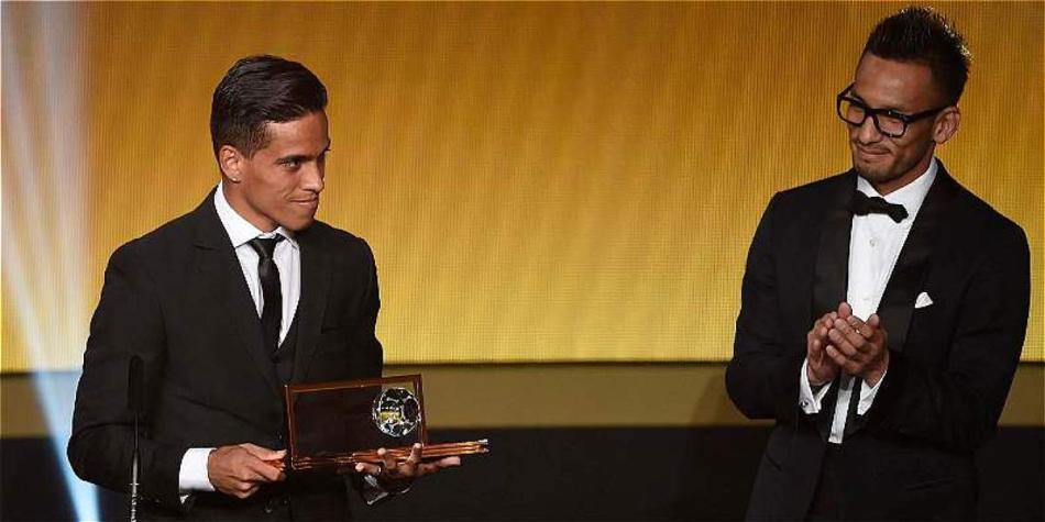 Wendell Lira, ganador del premio Puskas a mejor gol del 2015.